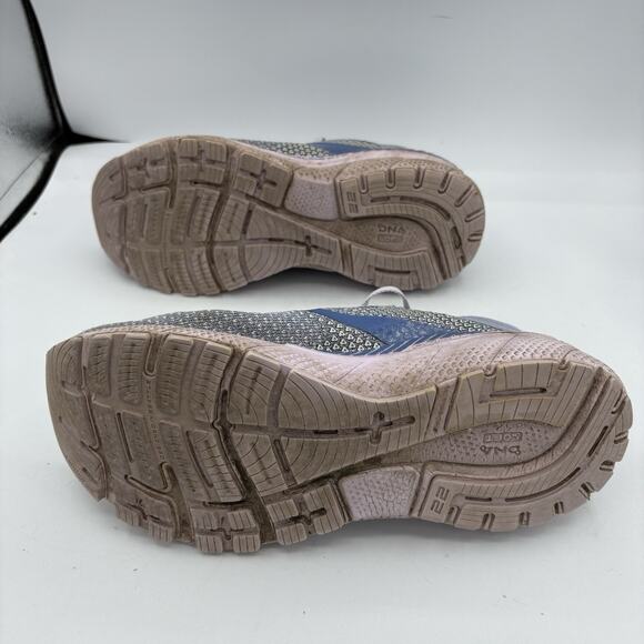 Brooks Sneakers Womens Size 9.5 Adrenaline GTS 22 Running Purple Dutch Blue Walk - Picture 10 of 10